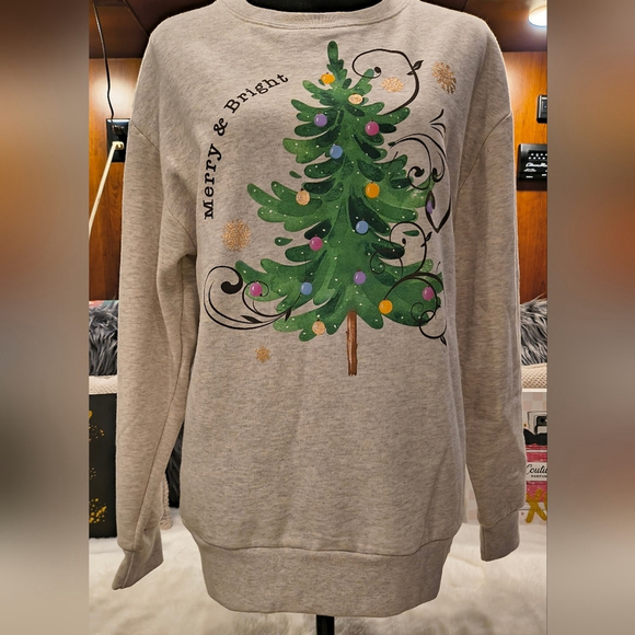 Dec 25Th Sweaters - New Christmas Tree Sweatshirt